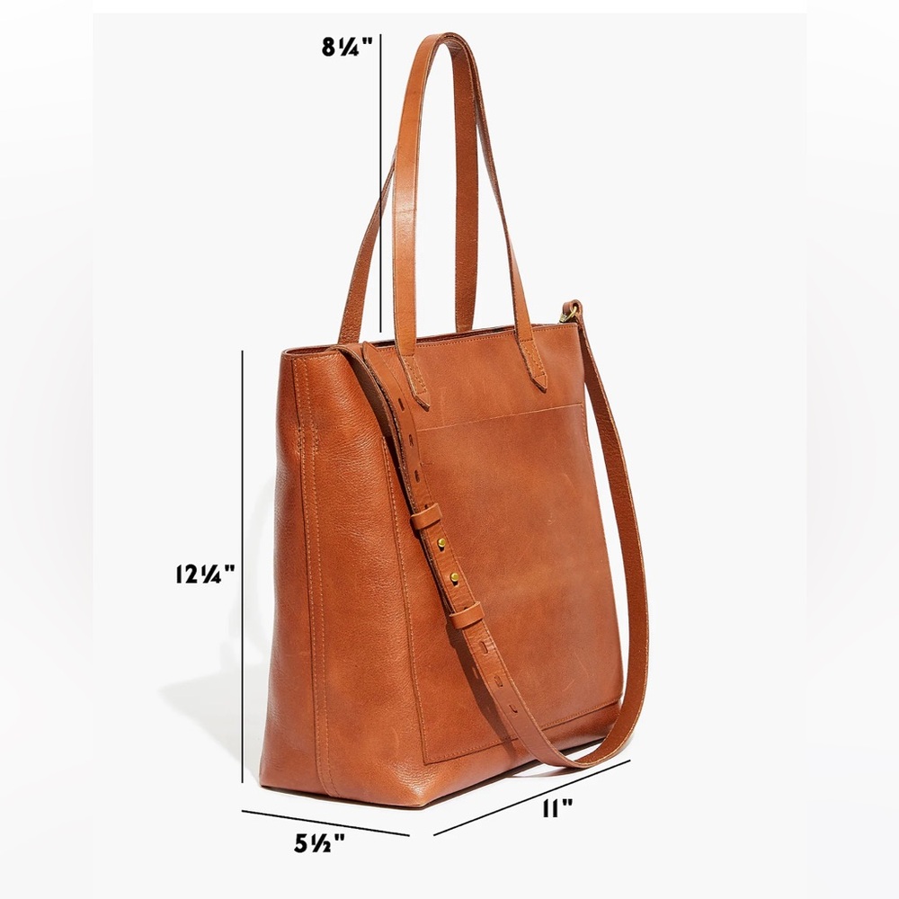 Madewell Leather Transport Tote